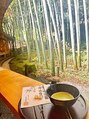 フェミュー 恵比寿店 鎌倉の竹林が有名なお寺のカフェに♪日本の風情を堪能しています