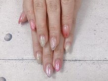 ネイル ビューティーマジック 葛西本店/クリアピンクネイル