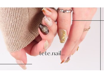 テテネイル(tete.nail)/大人ニュアンス×アシメ
