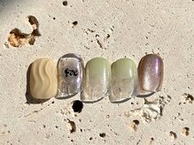 アオ おもろまち(ao.)/春ネイル