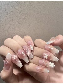 スカルプ＊チーク＆リボン