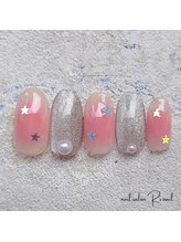 ネイル サロン アールズ ネイル(R's nail)/チークネイル￥7500