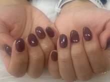 ディーネイル 池袋(D-nail)/【山崎】バーガンディネイル