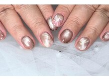 ナナネイル(7.Nail)/奥行き大理石ネイル