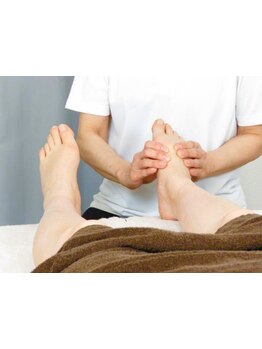 足つぼを刺激したい