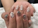 大理石ネイル♪