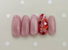 プルミエ ネイル(Premier Nail)/ハート敷き詰め＆マグネット