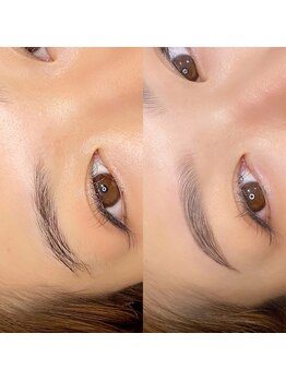 リッチアイブロウアンドアイラッシュモリオカ(Rich eyebrow& MORIOKA)/HBL(眉毛パーマ)