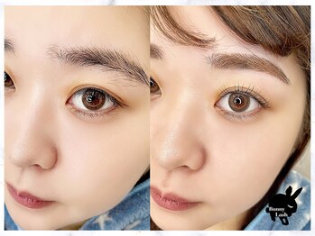 バニーラッシュ(Bunny Lash)/【アイブロウ×まつげパーマ】