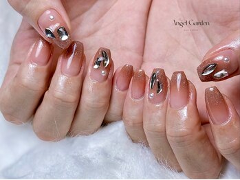 エンジェルガーデンネイル 池袋店(Angelgarden nail)/キラキラグラデ