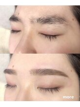 モア(more)/眉カラーアイブロウスタイリング