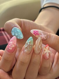 夏ネイル