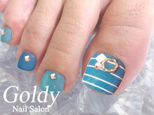 ネイルサロン ゴールディ(NAIL SALON GOLDY)/FOOT華やかコース