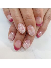 シンプルジェルネイル＆本格ケア