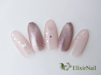 エリクサーネイル 五反田(Elixir Nail)/定額a シンプル/クーポン使用