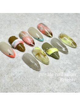 プライベートブライティ(Brighty)/春夏　大人ニュアンスネオン