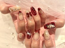 フルール/クリスマスネイル