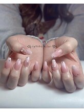 ラムネイル 恵比寿店(RAMU nail)/チップ長さ出しグラデーション