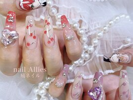 さくらんぼ痛ネイル☆