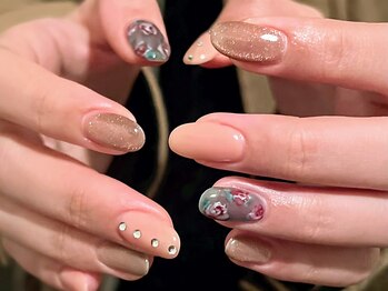 イル(ile)の写真/女性らしさの詰まった指先…仕上がりの美しさと上品で落ち着いたデザイン★持ち込みデザインOK！