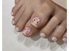 フットネイルつけ放題（スードン、パーツ、パール、カラー、ラメ、アート)