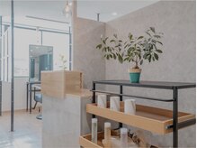 フェリス アイラッシュ(feliz eyelash)の雰囲気（　hair & eyelashのカウンター）