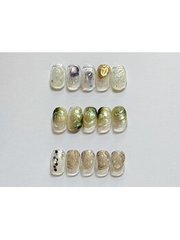 ショートネイルデザインが豊富