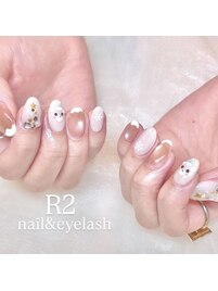 クリスマスネイル　マグネット