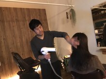 ヘッドスパ専門サロン リコロ(Ricoro)/お仕上げ風景