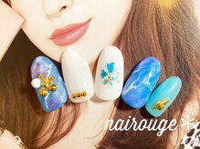 ネイル―ジュ 札幌大通店(nairouge*)/マリンネイル♪