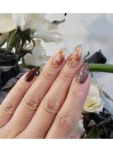 ネイルサロンシャネイル/べっ甲ネイル