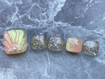 ヴァンネイル 海老名店(Van Nail)/フット定額デザイン ¥4990