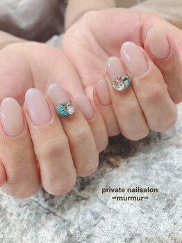 プライベート ネイルサロン マーマ(murmur)/ビジューネイル