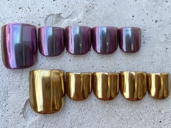 フリークネイル(FREAK Nail)/おしゃれミラーFOOT ¥8500~
