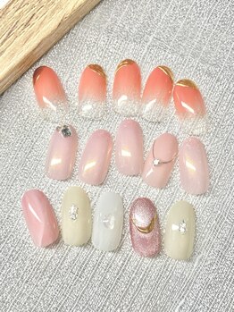 ユーネイル(U nail)の写真/【パラジェル×フィルイン】お爪に優しく長持ち♪シンプル～トレンドを抑えたデザインまで豊富にご用意♪