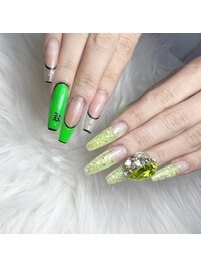 アシンメトリーネイル