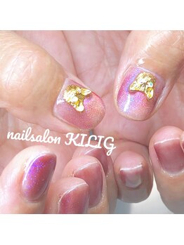 ネイルサロン キリグ(KILIG)/アンティークネコ×マグ