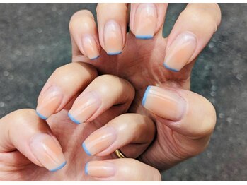 ダブルネイル(Double Nail)/【多田】チークネイル