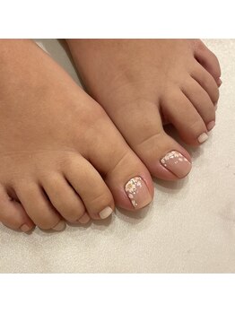 フィオーレ(fiore)/足元から春を♪手描き桜アート