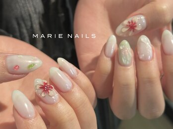 マリーネイルズ 表参道店(MARIE NAILS)/¥12,000 お花見