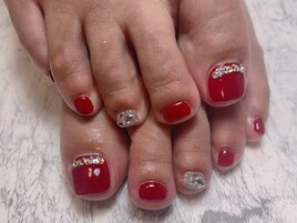 フット定額　ワンホンネイル