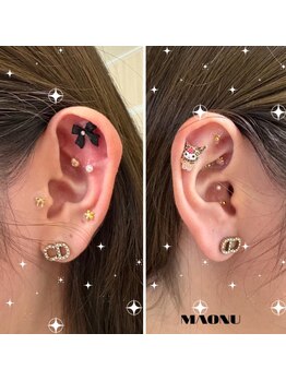 マオヌー(MAONU)/耳ツボジュエリー☆
