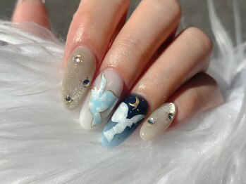 エム ネイル 本店(M Nail)の写真/【口コミ高評価◎】高技術だから実現できる繊細なアート★流行のアートもお任せ♪【持ち込みデザインOK】