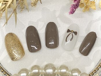 ビューティー マイラ(beauty MyRA)/リボンネイル