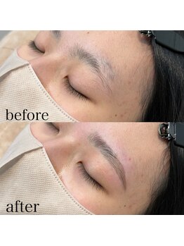 ユニブロウ アメ村心斎橋(UNI BROW)/[心斎橋]ハリウッドブロウ+眉WAX