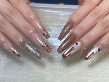 スリー リア ネイル 心斎橋(3-Leah Nail)/持ち込みデザイン