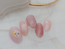 ネイルサロンアンドスクール ディスディアーナ(Disdirena)/4月ジェル定額Aコース/シンプル