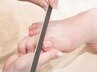 学割U24★サロンデビューに♪フットネイルケア(美爪形成+甘皮ケア) ¥4,000