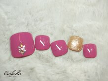 アンベリール 横浜店(Embellir)/(435)エスニック風フットネイル
