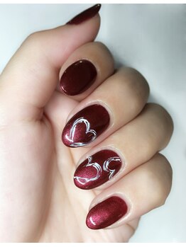 ネイルサロン アイル(nail salon i’ll)/定額デザイン☆バレンタイン